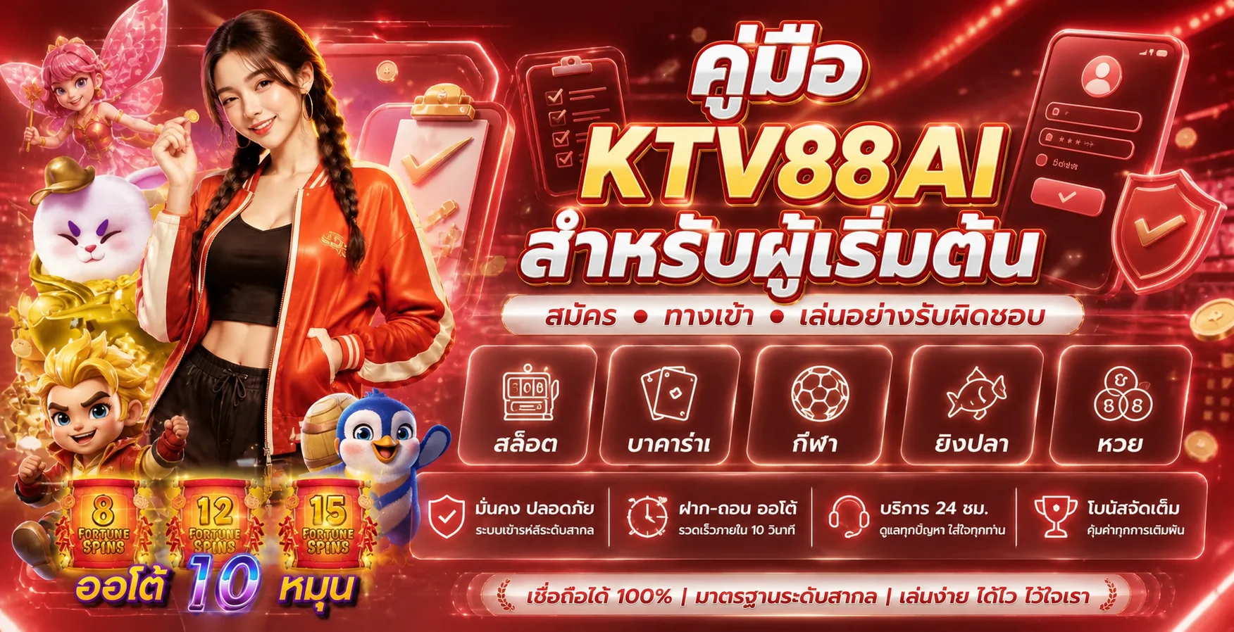 คู่มือ KTV88AI สำหรับผู้เริ่มต้นใช้งาน